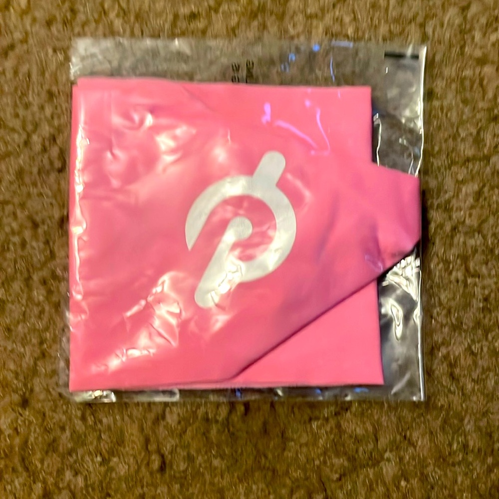 Peloton breast cancer awareness pink headband